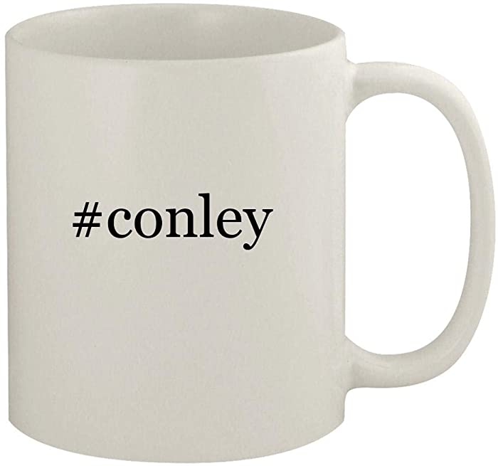 #conley - 11oz Ceramic White Coffee Mug, White