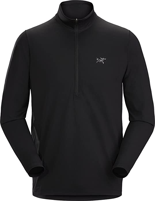 Arc'teryx Cormac Zip Neck Shirt LS Men's | Lightweight Zip Neck for Trail Runs and Hiking