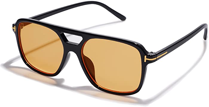 VANLINKER Retro Vintage 70s sunglasses for women men with UV Protection VL9611
