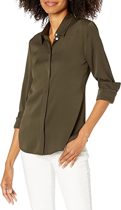 Theory Women's Classic Fitted Shirt